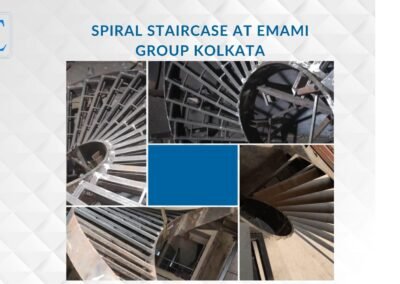 Bholenath Enterprises Spiral Staircase at Emami Group Kolkata